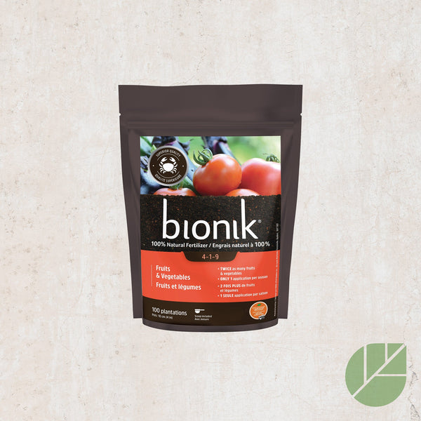 Bionik 4-1-9 natural fruit &amp; vegetable fertilizer