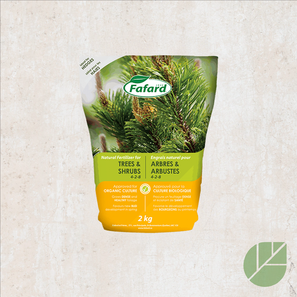 Natural Fertilizer for Trees and Shrubs 4-2-8 Fafard