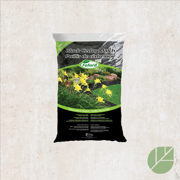 Black Cedar Mulch 56 L (2 ft³) – Fafard