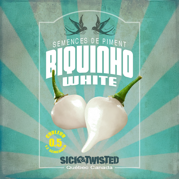 Hot pepper 'Biquinho White'