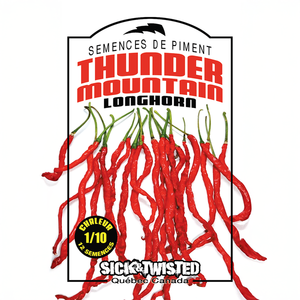 Hot pepper 'Thunder Mountain Longhorn'