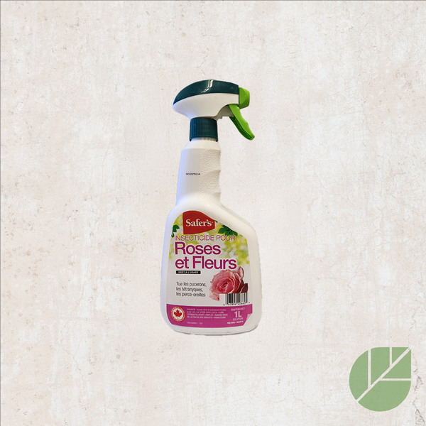 Insecticide pour roses et fleurs Safer's