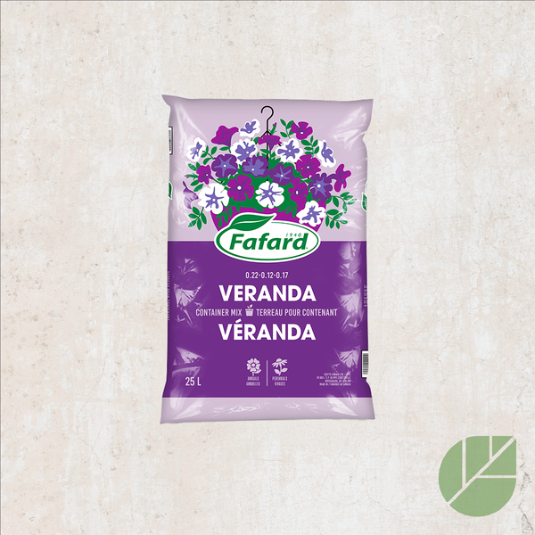 Potting soil for veranda 0.22-0.12-0.17 – Fafard