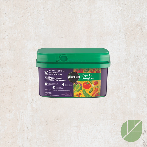 Engrais Organique pour Légumes et Fines Herbes Miracle-Gro® 10-1-6