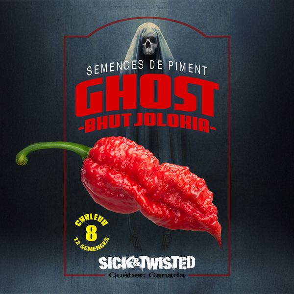 Hot pepper 'Ghost (Buth Jolokia)'