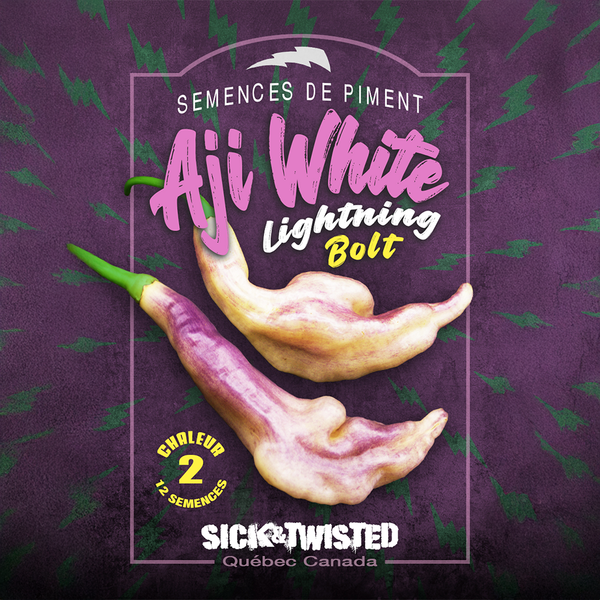 Hot pepper 'Aji White Lightning Bolt'