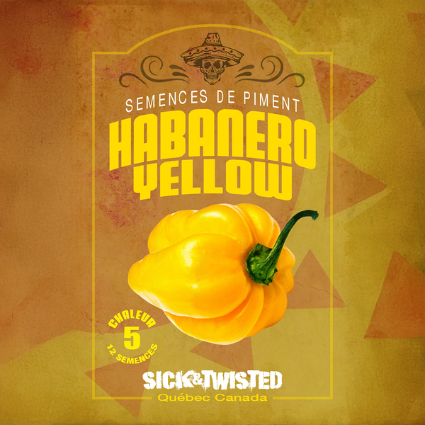 Piment fort 'Habanero Jaune'