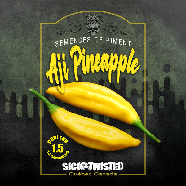 Piment fort 'Aji Pineapple'