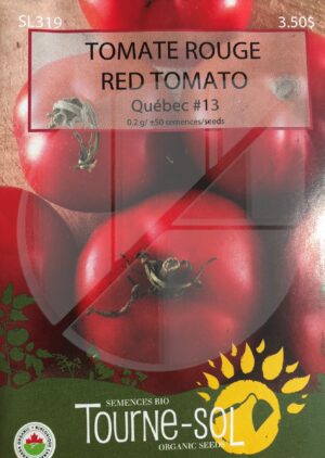 Tomate Rouge ‘Québec #13’ / ‘Québec #13’ Red Tomato - Pépinière
