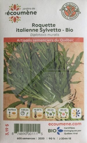 Roquette Italienne Sylvetta Bio - Pépinière