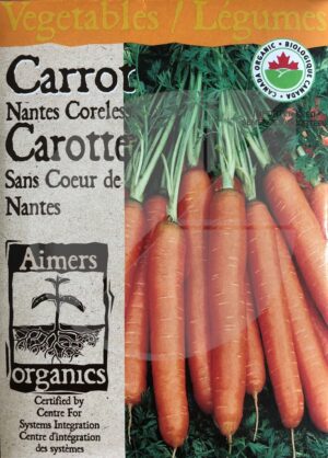 Carotte Sans Coeur de Nantes / Coreless Nantes Carrot - Pépinière