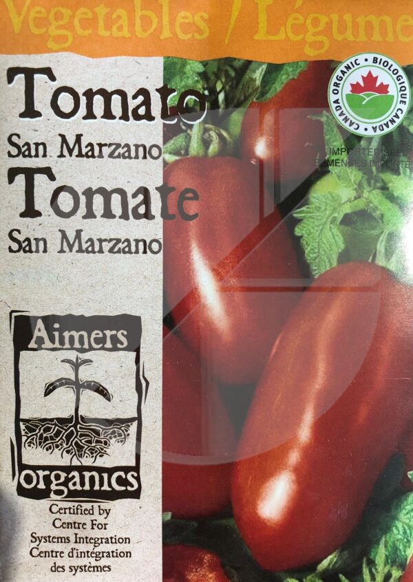 Tomate ‘San Marzano’ / ‘San Marzano’ Tomato - Pépinière