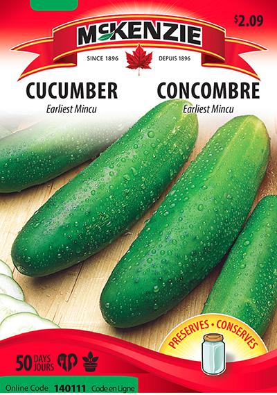 Concombre ‘Earliest Mincu’ / ‘Earliest Mincu’ Cucumber - Pépinière