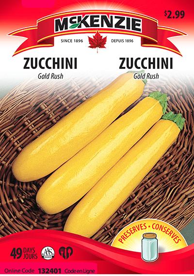 Zucchini ‘Gold Rush’ / ‘Gold Rush’ Zucchini - Pépinière