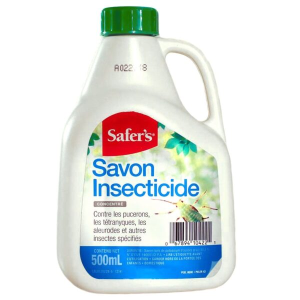 Safer’s / Savon Insecticide 500ml Concentré - Pépinière