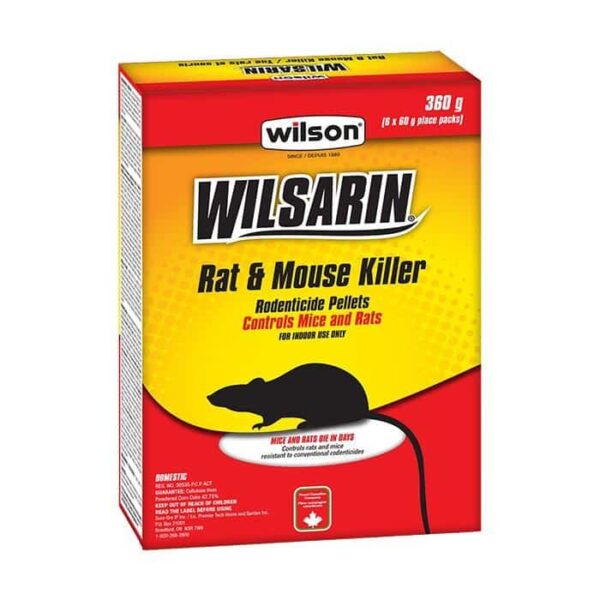 Boulettes de rodenticide Wilsarin® - Pépinière