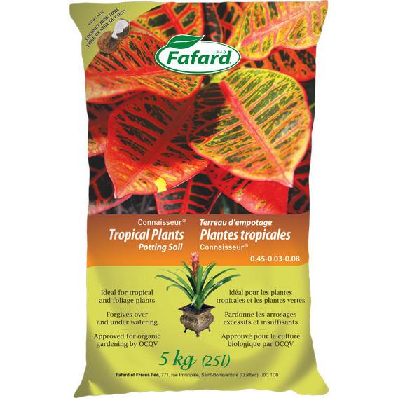 Terreau D Empotage Pour Plantes Tropicales Connaisseur Produits De Jardinage En Ligne