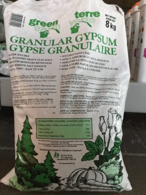 Gypse granulaire 8kg - Pépinière