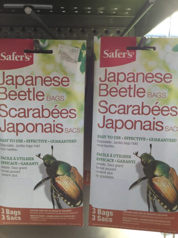 Sacs pour scarabées japonais - Pépinière