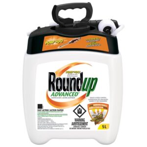 Round Up / Advanced Weed Control 5L with Pump - Pépinière