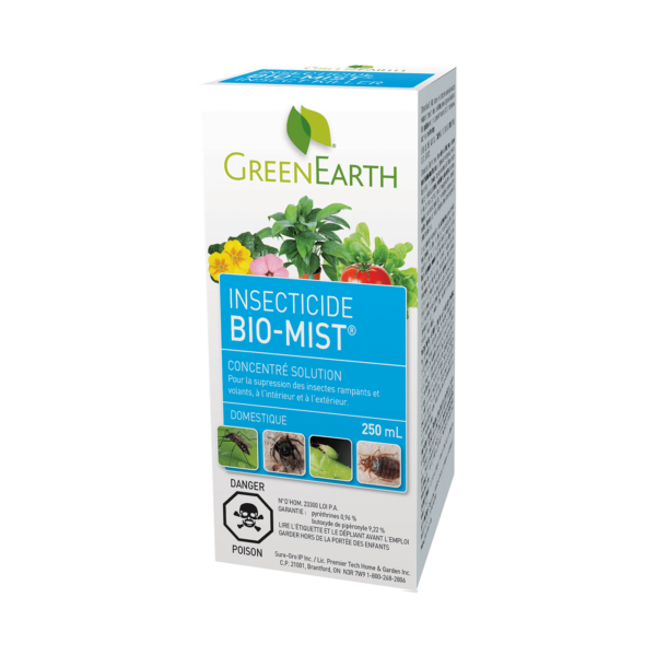 GreenEarth / Bio-Mist® Insecticide 250ml Concentrate - Pépinière