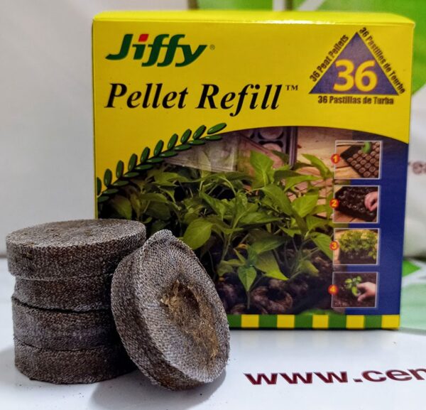 Jiffy-Pellet Refill – 36 / Jiffy Pellet Refill – 36 units - Pépinière