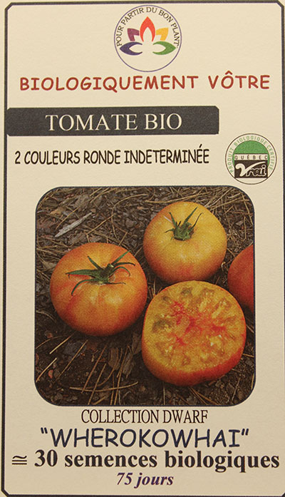 Tomate Jaune/Rouge ‘Wherokowhai’ Bio / ‘Wherokowhai’ Yellow/Red Tomato Bio - Pépinière