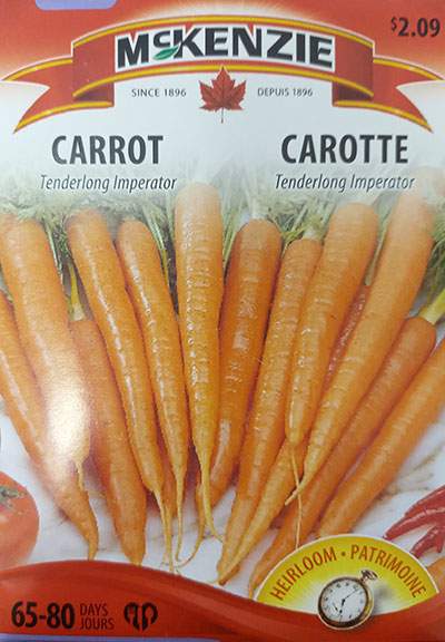 Carotte ‘Tenderlong Imperator’ / ‘Tenderlong Imperator’ Carrot - Pépinière