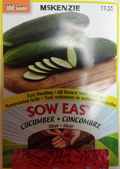 Concombre ‘Slicer’ Sow Easy / ‘Slicer’ Cucumber Sow Easy - Pépinière