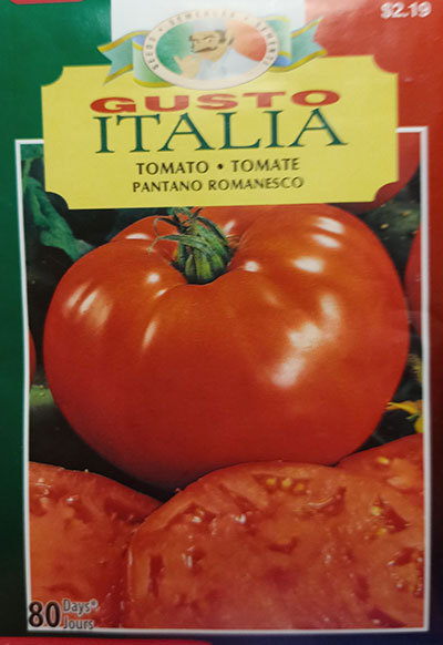 Tomate ‘Pantano Romanesco’ Gusto Italia / ‘Pantano Romanesco’ Tomato Gusto Italia - Pépinière