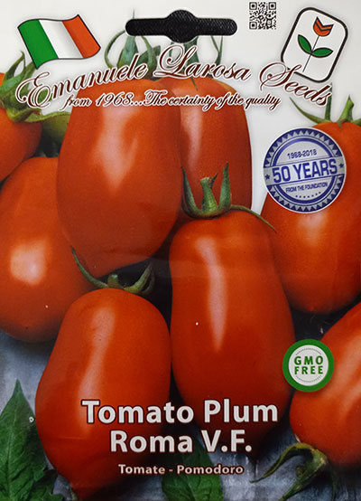 Tomate Raisin ‘Roma’ V.F. / ‘Roma’ Grape Tomato V.F. - Pépinière
