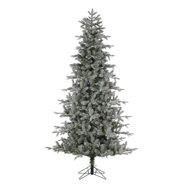 Sapin de Noël artificiel pin floconneux / Durham Flocked Pine Tree - Pépinière