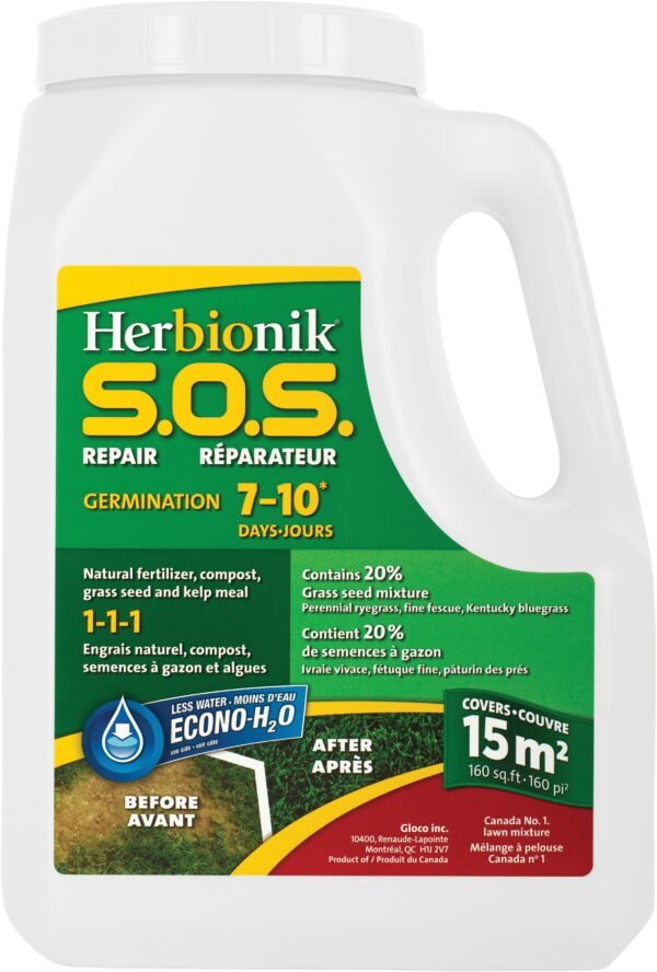 HERBIONIK / S.O.S. Réparateur Rapide 4 en 1 / 2kg - Pépinière