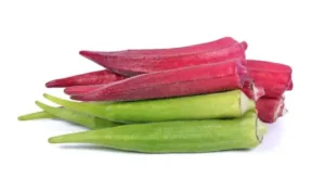 Red Green Okra Mix | Certified Organic by Ecocert Canada | Annual | Open Pollinated | Heirloom - Pépinière