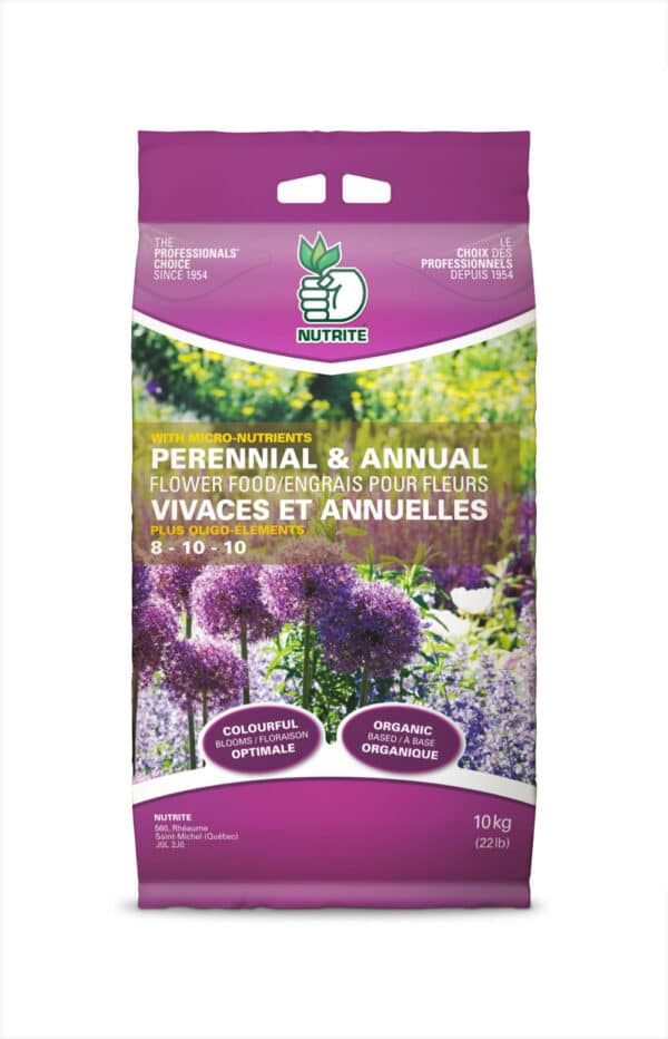 Nutrite / Engrais 8-10-10 pour Fleurs Vivaces et Annuelles - Pépinière
