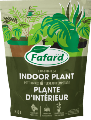 Fafard / Potting Soil 0.07-0.04-0.04 for Houseplant 8.8L - Pépinière