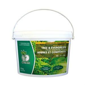Nutrite / Fertilizer 14-7-14 for Trees and Conifers - Pépinière