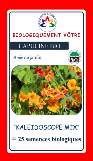 Capucine Mélange Kaléidoscope Bio - Pépinière