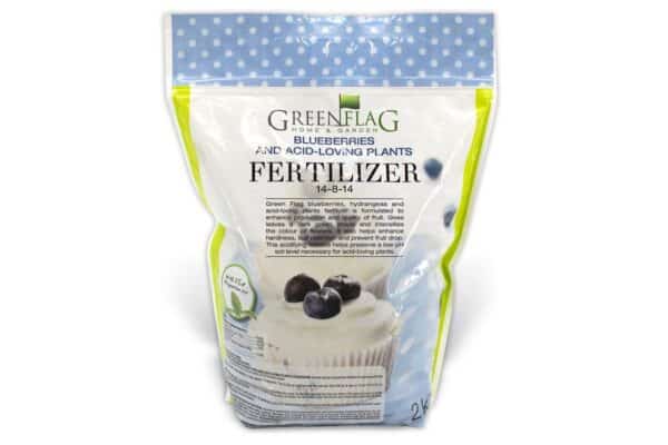 Green Flag / Fertilizer 14-8-14 Blueberries & Acidophilous Plants 2kg - Pépinière
