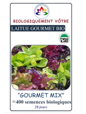 Laitue Mélange Gourmet Bio - Pépinière