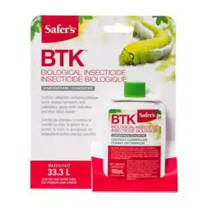 Safer’s / BTK Insecticide Biologique 100ml Concentré - Pépinière