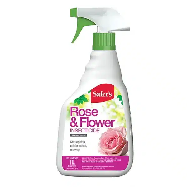 Safer’s / Insecticide pour Roses et Fleurs 1L Prêt à L’Emploi - Pépinière