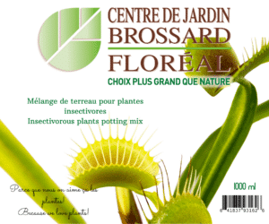 Potting Soil Mix for Insectivorous Plants 1000ml - Pépinière