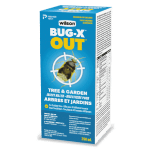 Wilson / Bug-X Out Insecticide pour Arbres et Jardins 250ml Concentré - Pépinière